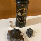 Arsenicum album (Arsenik, Apotheken-Museum Dusslingen)